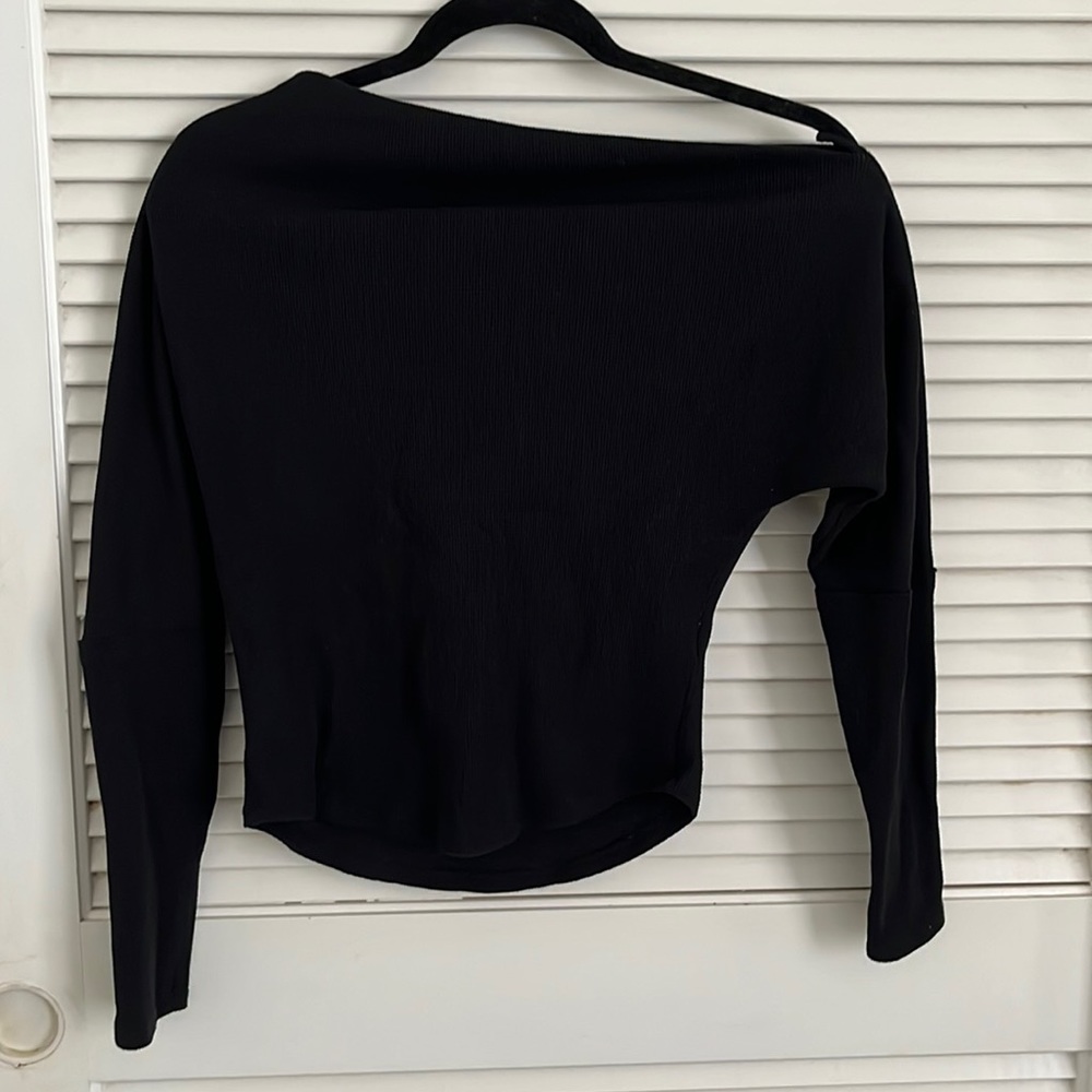 We the free waffle asymmetrical top